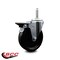Service Caster 5 Inch Phenolic Wheel Swivel 58 Inch Threaded Stem Caster with Brake SCC SCC-TS20S514-PHS-PLB-58212 - alternate 2